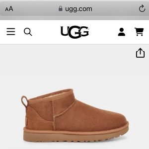 UGG classic ultra mini